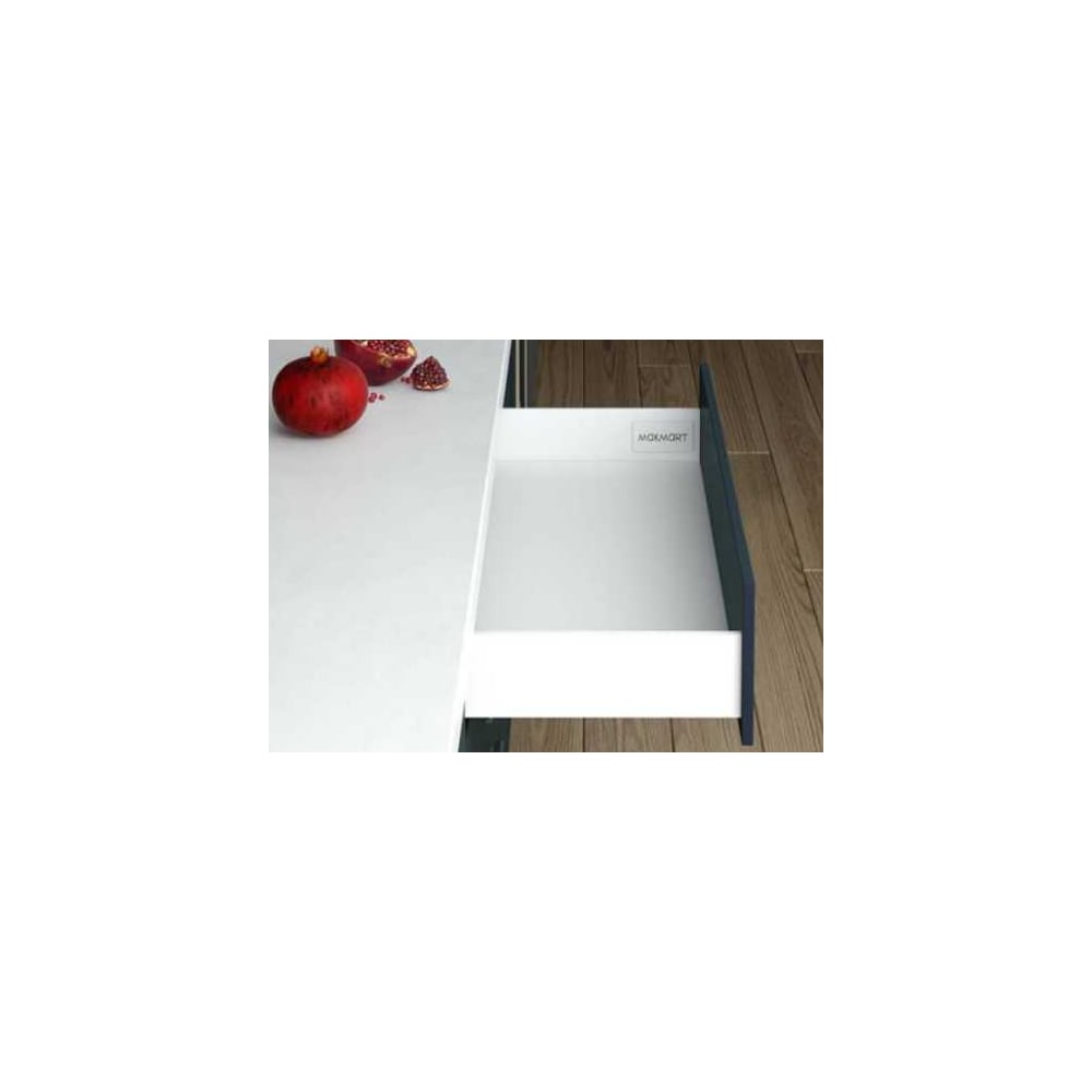Комплект ящика MAKMART Индиго/Indigo H=90, L=300, отделка белая M-IND2.KIT.300A.WH