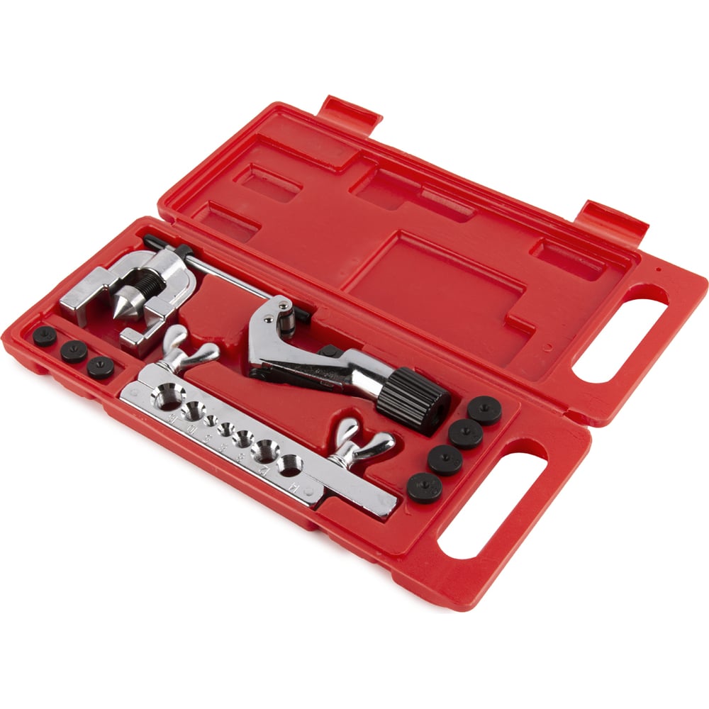 Изображение товара Профессиональный набор для развальцовки и резки труб WIEDERKRAFT 5-16 мм WDK-214325