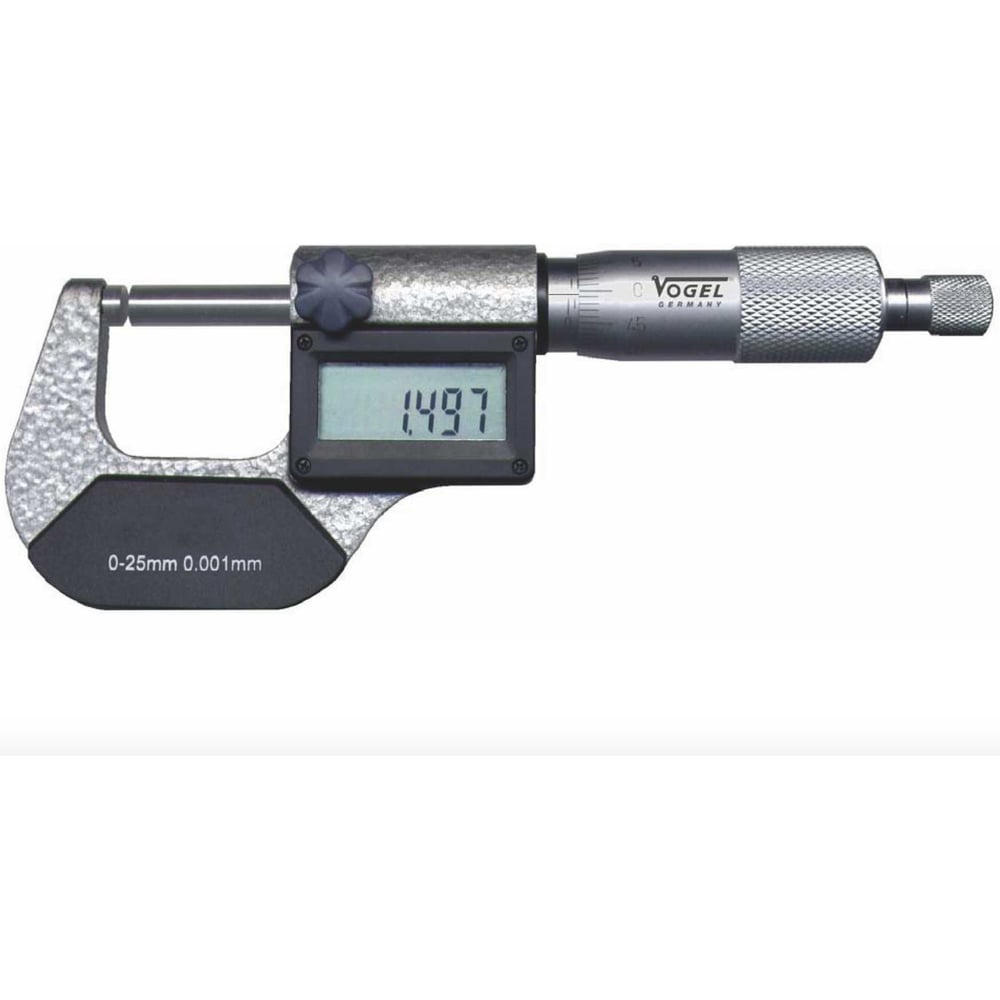 Микрометр цифровой Vogel, 25-50 х 0.001 IP54 231089