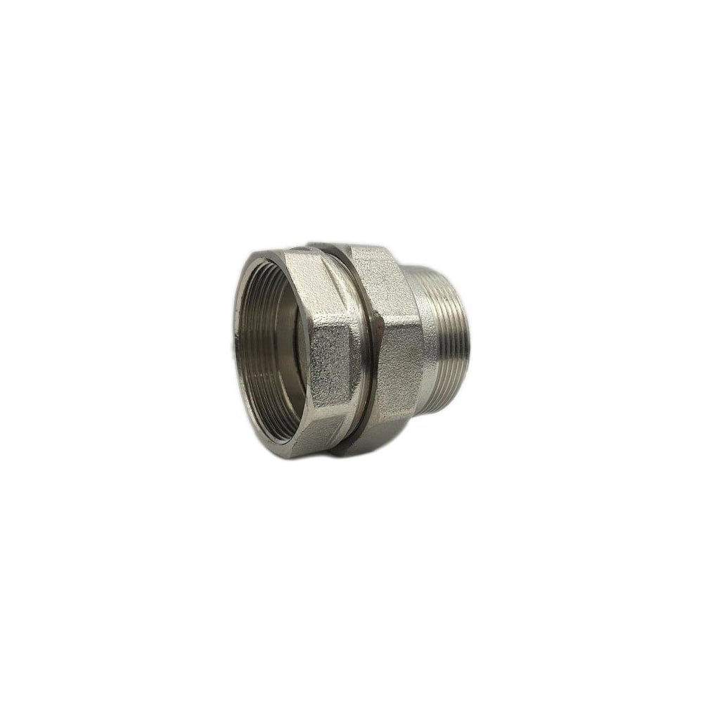 Соединитель американка SantechSystems латунь, Ду40 м/р никель 130-0463