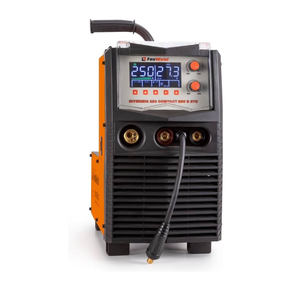 Изображение товара Сварочный полуавтомат Foxweld INVERMIG 250 Compact 230В SYN 9620 Изображение товара Сварочный полуавтомат Foxweld INVERMIG 250 Compact 230В SYN 9620