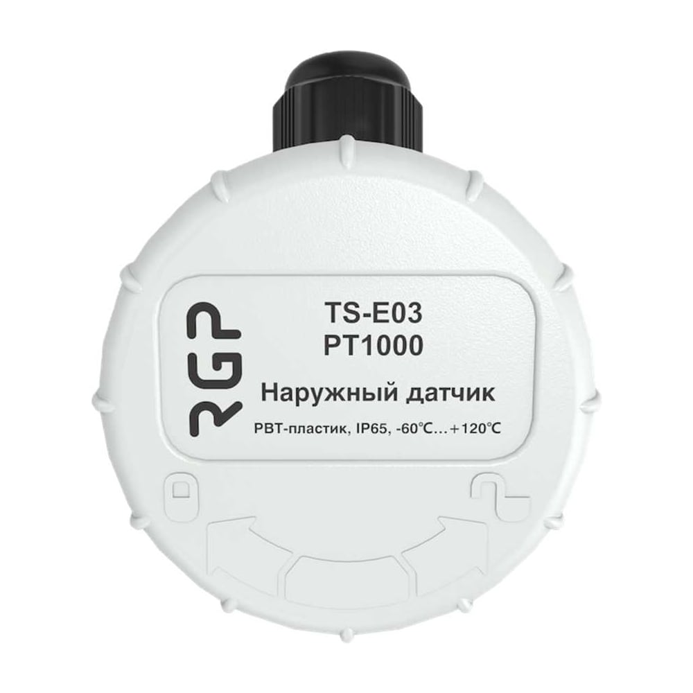 Датчик температуры наружного воздуха Завод RGP (PBT-пластик) TS-E03 PT1000