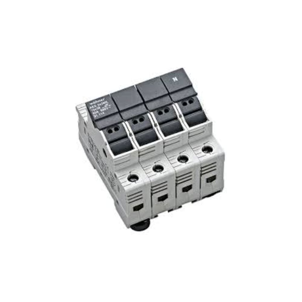 Держатель для цилиндрических предохранителей Schrack Technik 32A, 690V, 3-полюса+N SI311140--