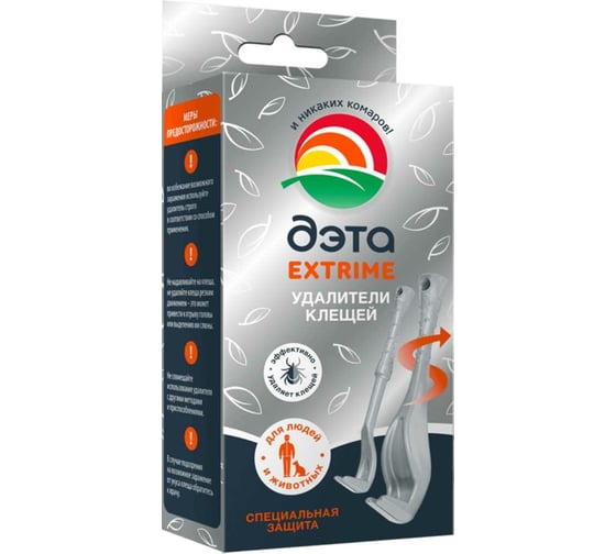 Изображение товара Удалитель клещей для людей и животных ДЭТА EXTRIME набор 66790804