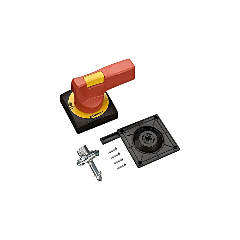Дверная ручка для CrossLinkSwitch Schrack Technik красно-желтая SI339110--