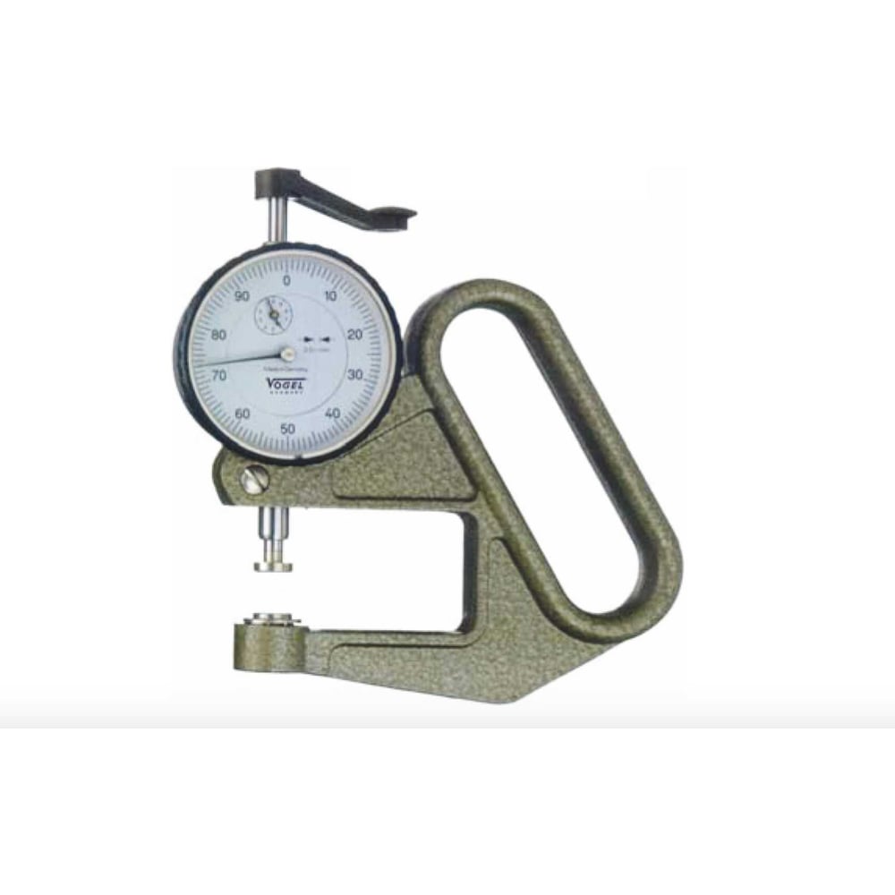 Толщиномер индикаторный Vogel 0-20 х 0,1 Н=50, C, тип P, стандарт, 240416-C