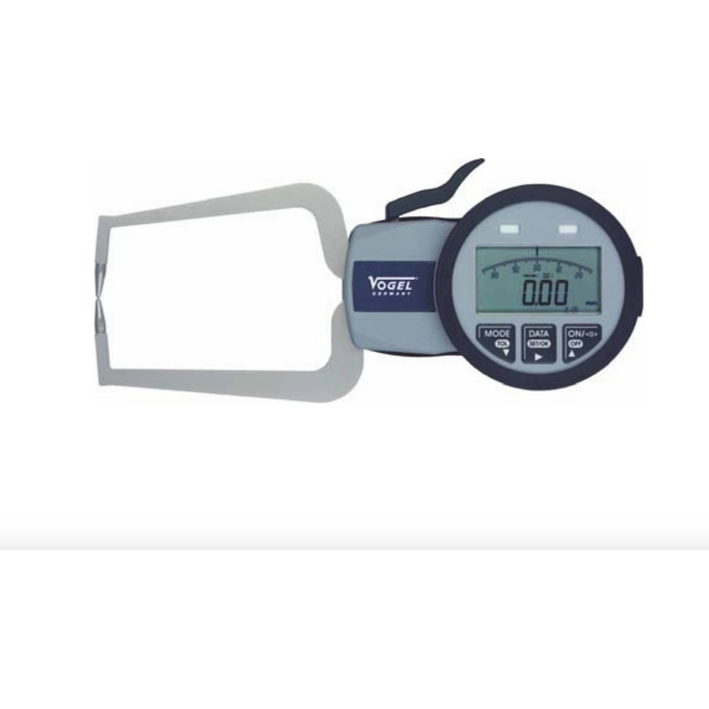 Кронциркуль цифровой для наружных измерений Vogel 0 - 20,0 х 0,01, форма F, IP67 240303