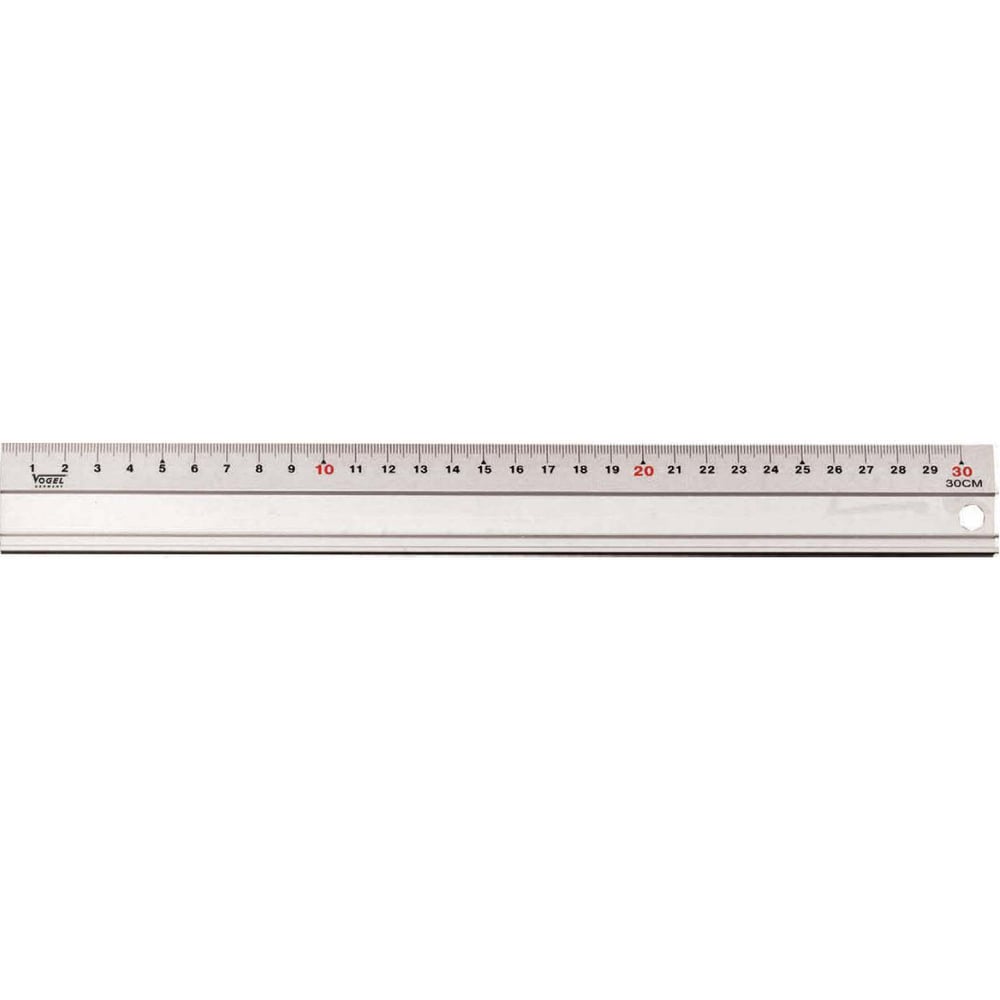 Линейка алюминиевая Vogel 300х35х1,5 1796300030