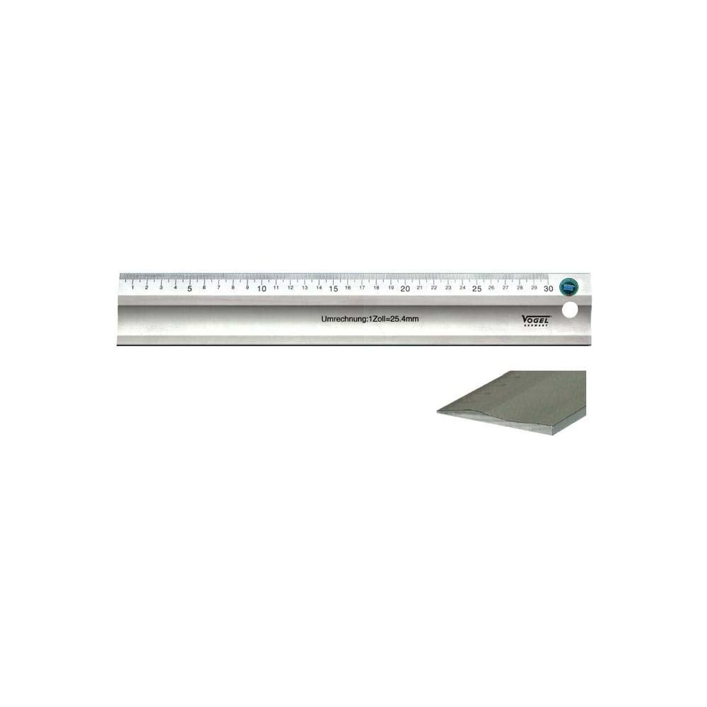 Линейка алюминиевая Vogel 600х50х5 1795300060
