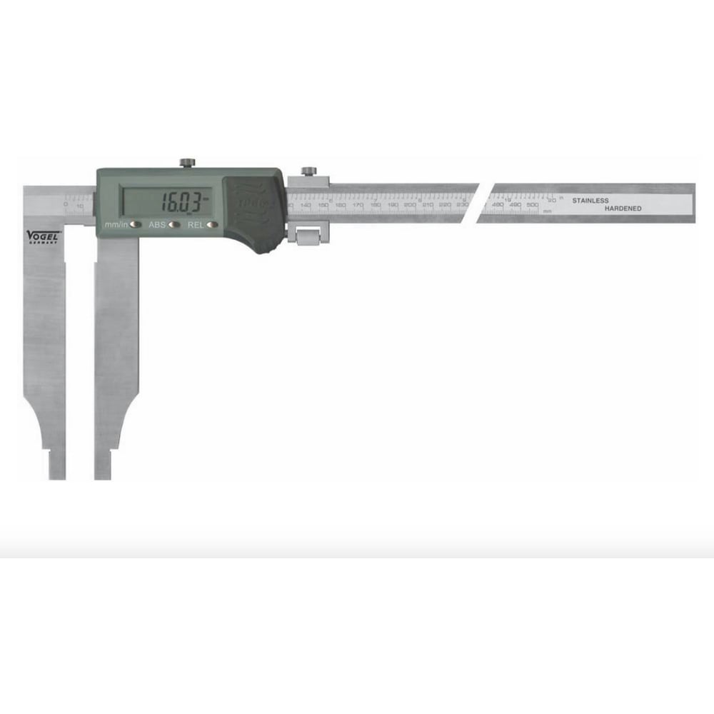Штангенциркуль цифровой Vogel 0 ... 1000 х 0.01 A=150мм одностор. IP66 207146