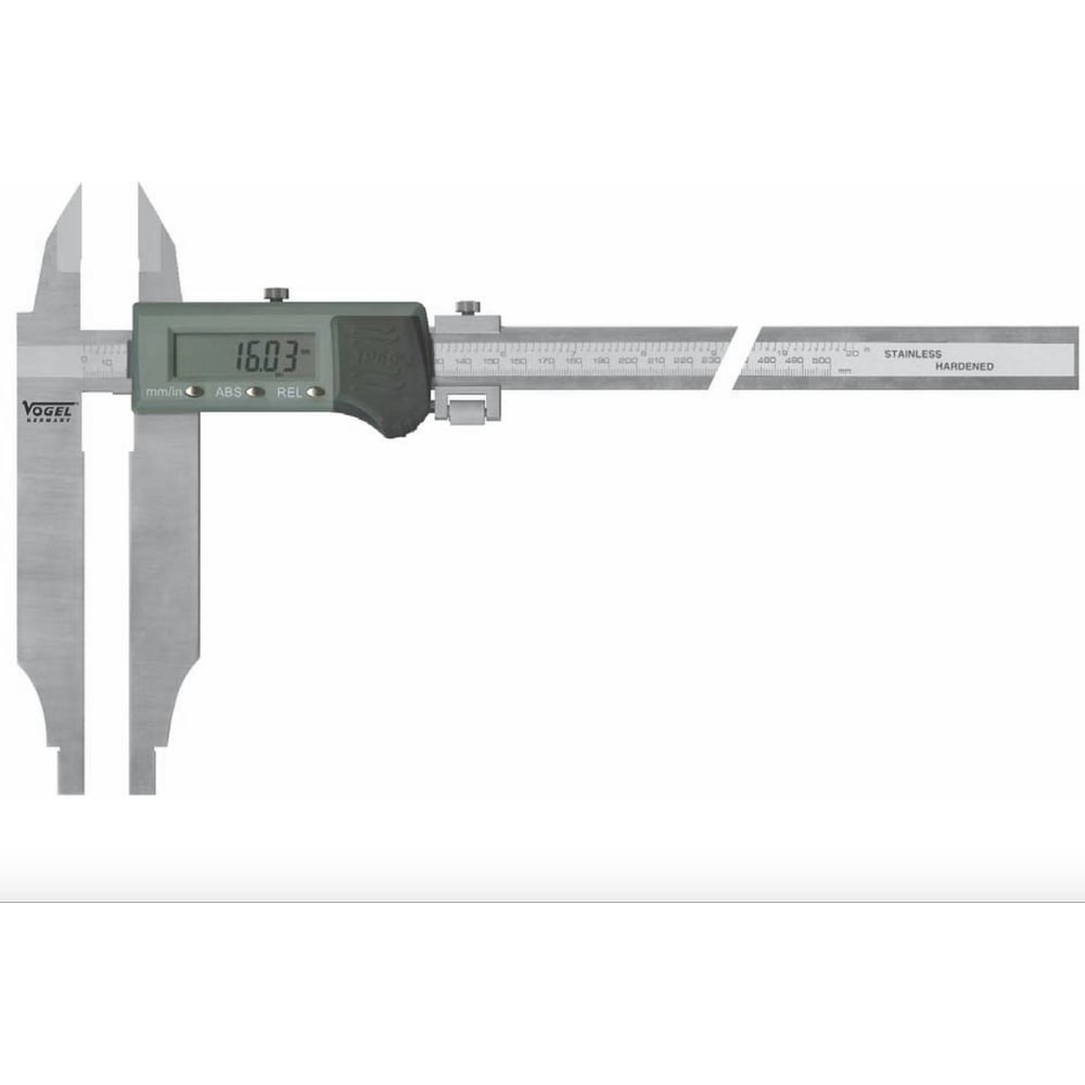 Штангенциркуль цифровой Vogel 0 ... 1000 х 0.01 A=200мм двустор. IP66 207049