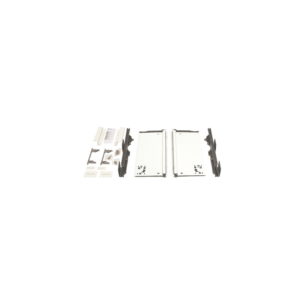 Комплект ящика MAKMART Некст/Next 3D_D Push H=178, L=350, отделка белая M-NXT.KDP.350.WH