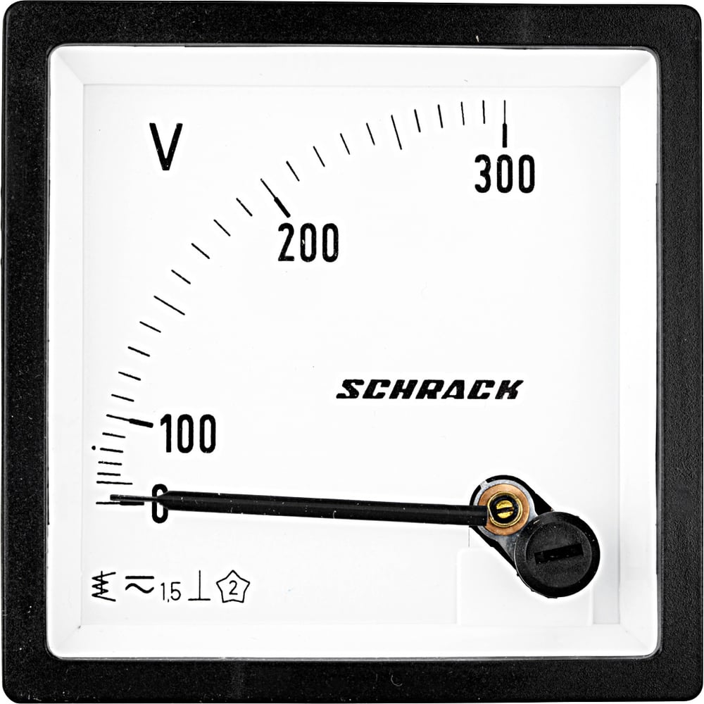 Вольтметр Schrack Technik 72x72мм, 300В пер.т. MGF67300-A
