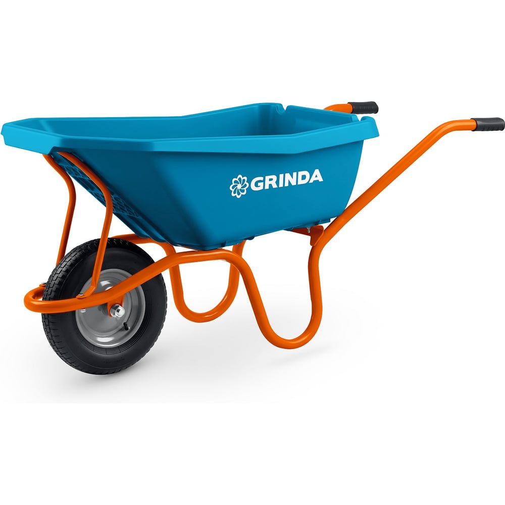 Изображение товара Тачка садовая PROLine GP-21 с ударопрочным пластиковым кузовом и пневматическим колесом