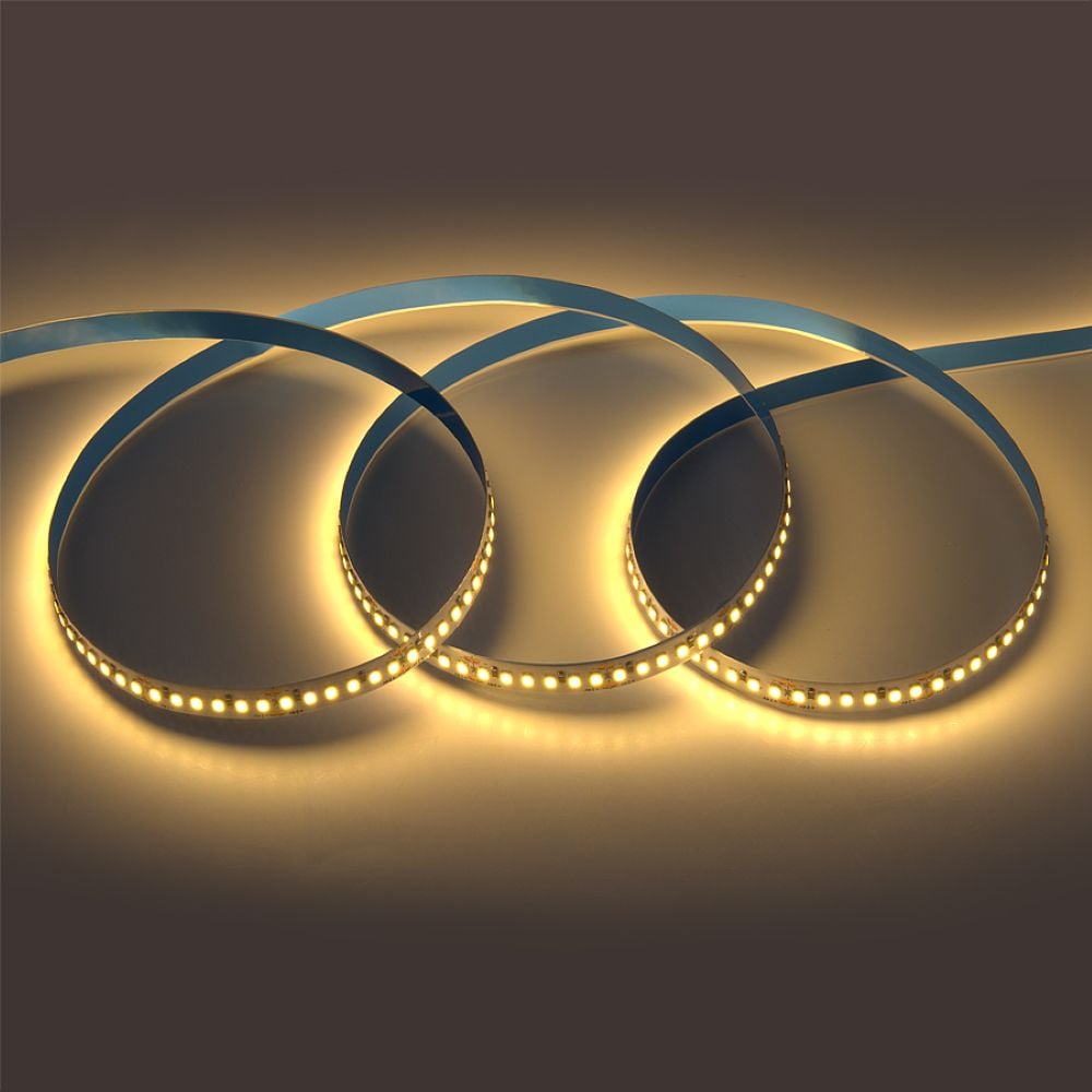 Лента светодиодная General Lighting Systems GLS-2835-180-14.4-24-IP20-3 3000К-тепло-белый свет 180диод/м 14,4Вт/м 24В IP20 катушка 50м 501072