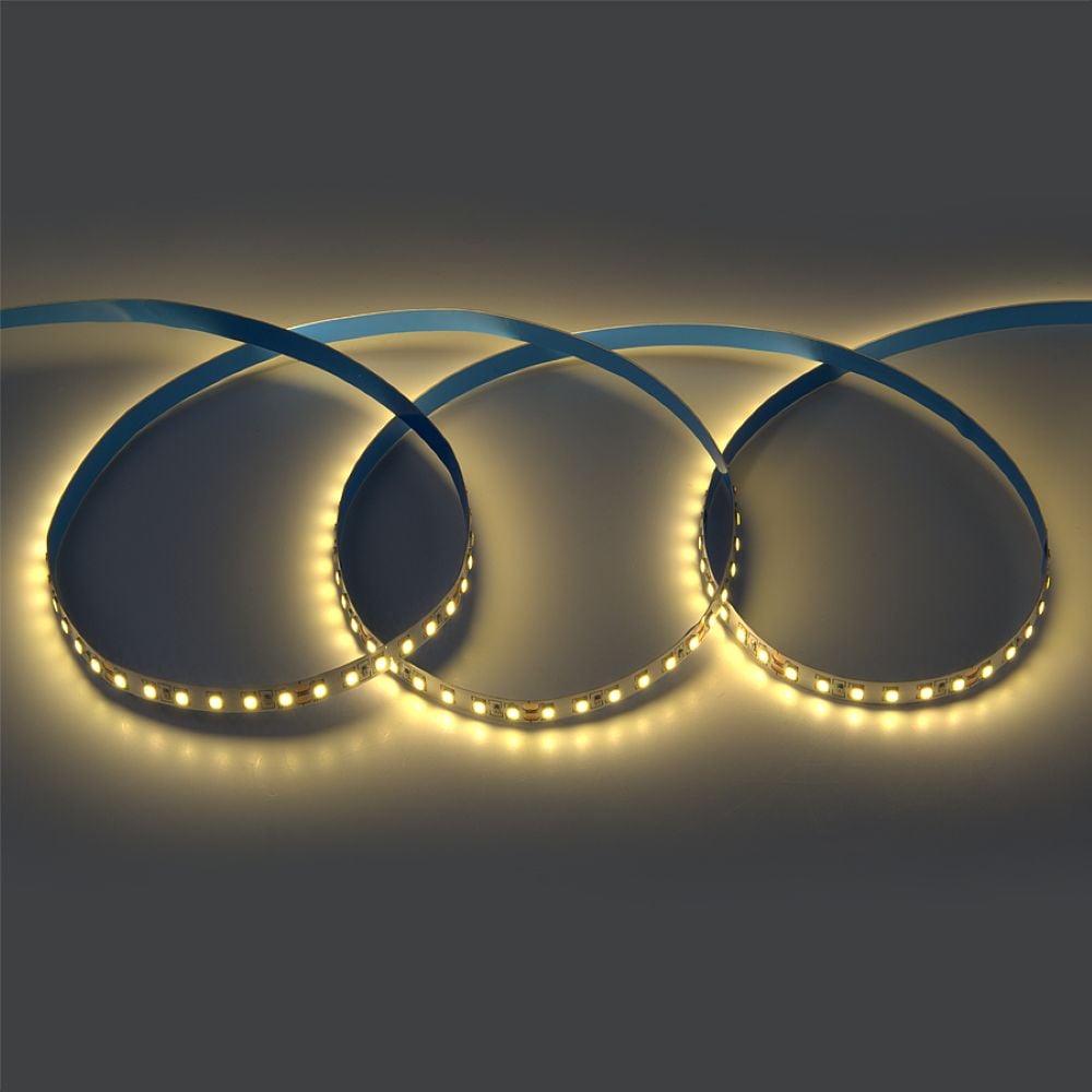 Лента светодиодная General Lighting Systems GLS-2835-120-9.6-24-IP20-3 3000К-тепло-белый свет 120диод/м 9,6Вт/м 24В IP20 катушка 50м 501062