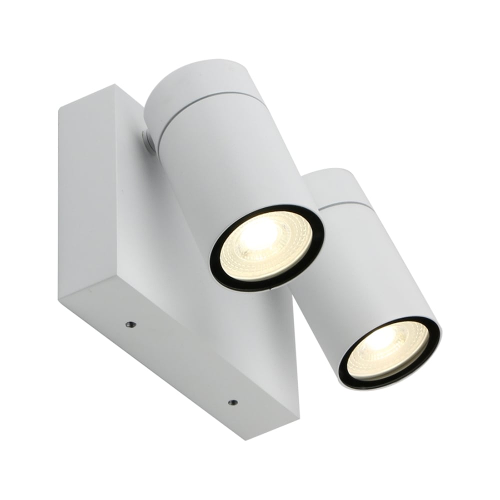 Фасадный светильник General Lighting Systems Астрал GWL-2MR16-GU10-R-IP65 лампы 2MR16 GU10 IP65 белый 662742