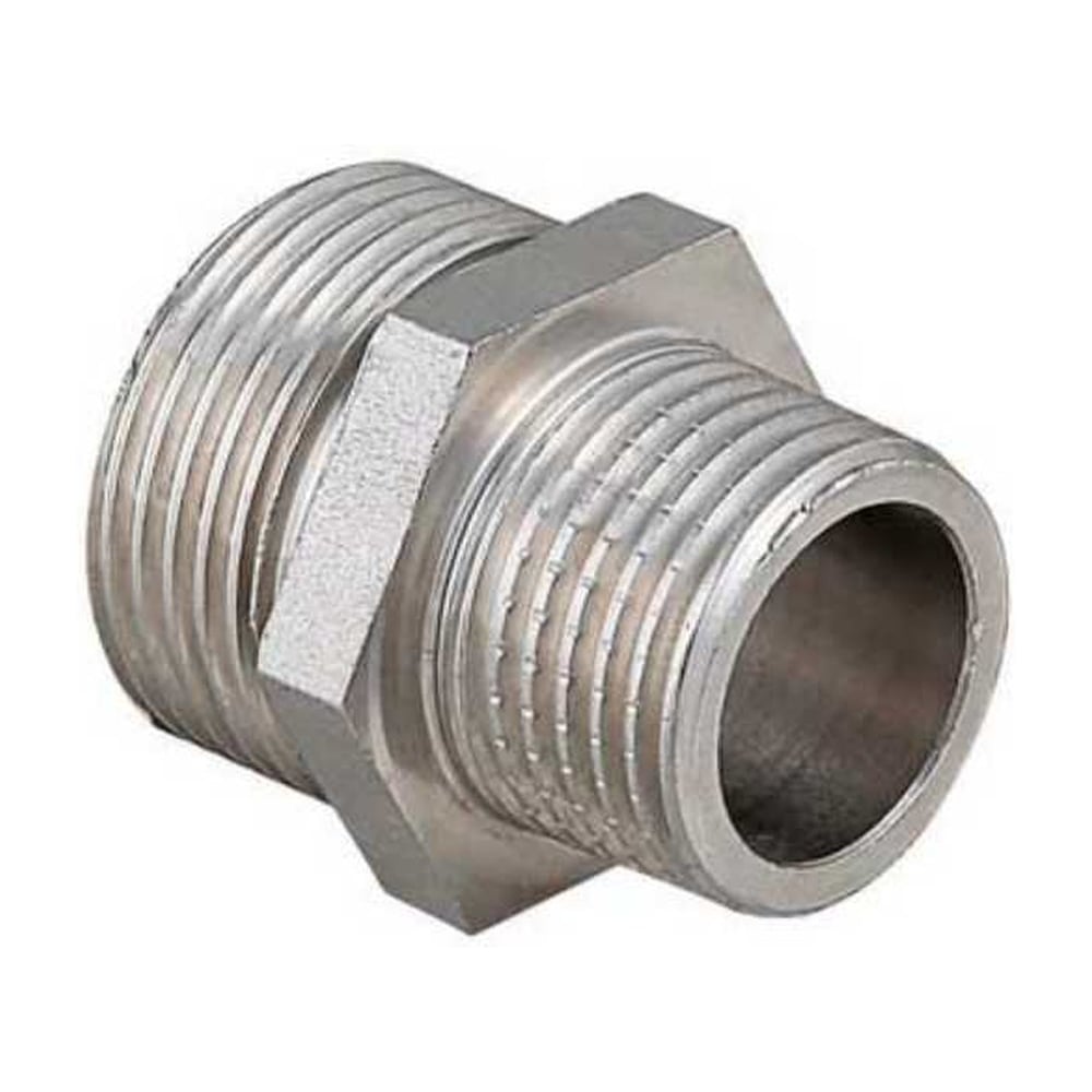 Ниппель-переходник СаМат Плюс 3/4х 1/2 никель (1 шт) SanT-0160