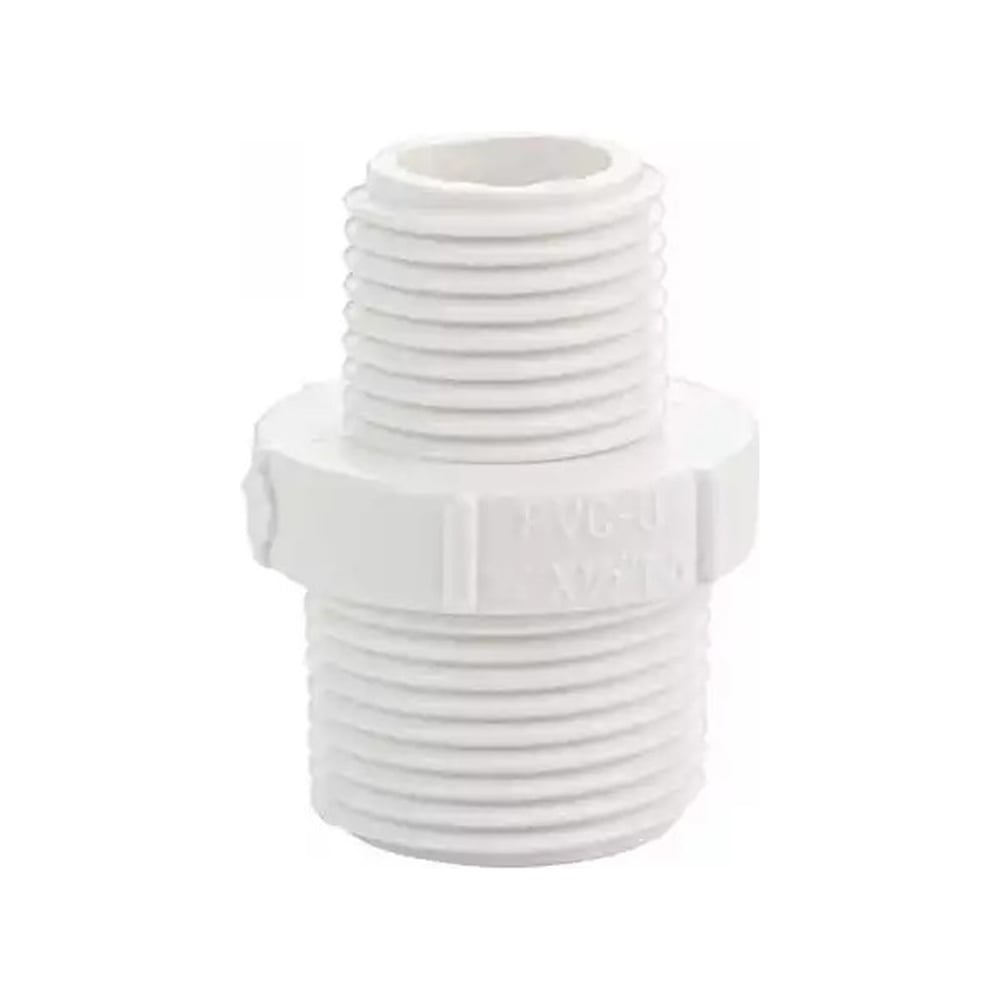Ниппель-переходник СаМат Плюс 1''х 3/4'' из АБС пластика МАК (3 шт) SanT-2457