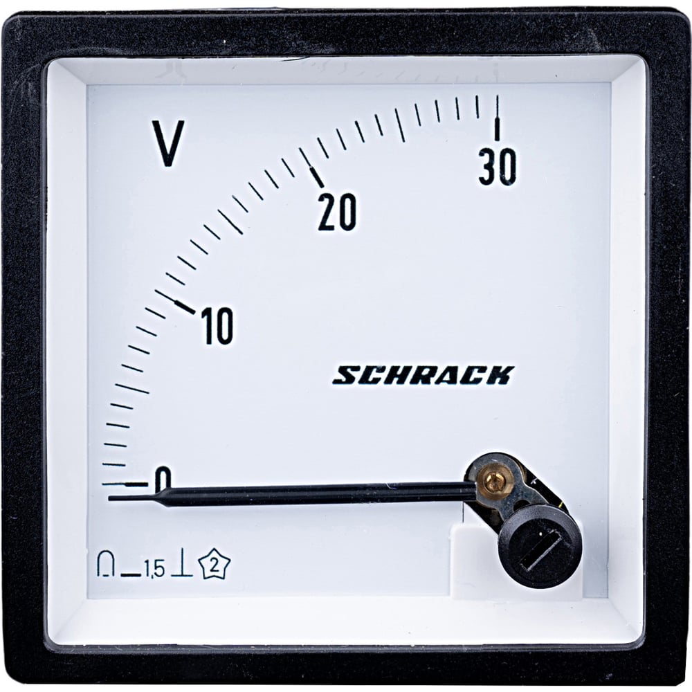 Вольтметр Schrack Technik 72x72мм, 30 В пост.т. MGF27030-A