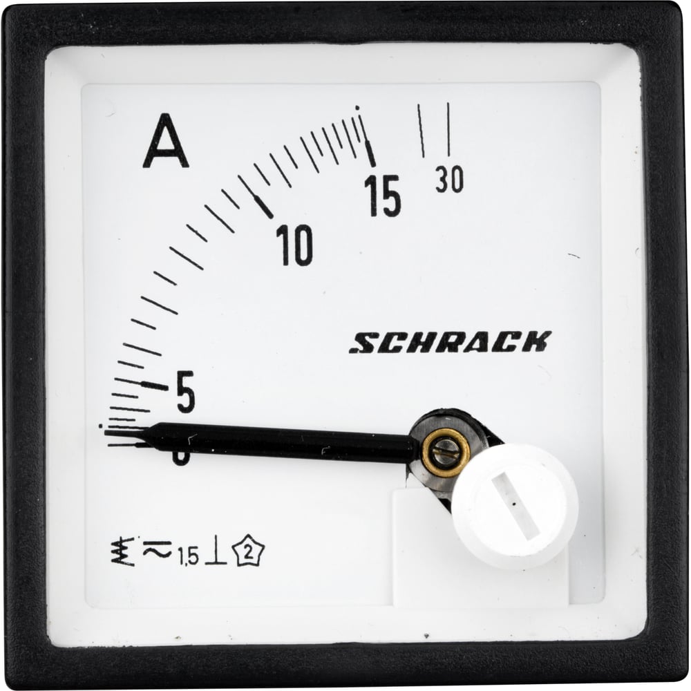 Амперметр Schrack Technik 48x48мм, 15A, AC, прямое измерение MGF54015-A