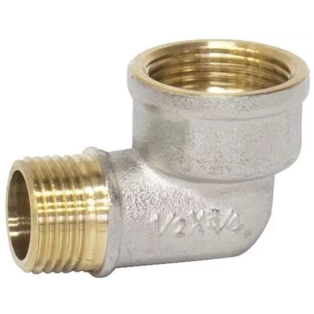 Угольник СаМат Плюс 1/2нар. х 3/4вн. (1 шт) SanT-2145