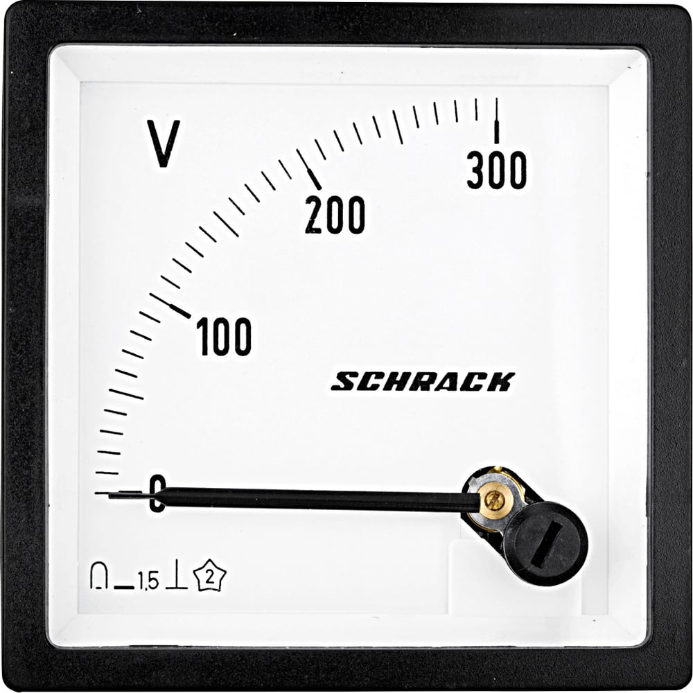 Вольтметр Schrack Technik 72x72мм, 300 В пост.т. MGF27300-A