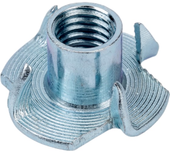 Изображение товара Крыльчатая врезная гайка КРЕП-КОМП DIN 1624 М8х11 25 шт. гкв8мф