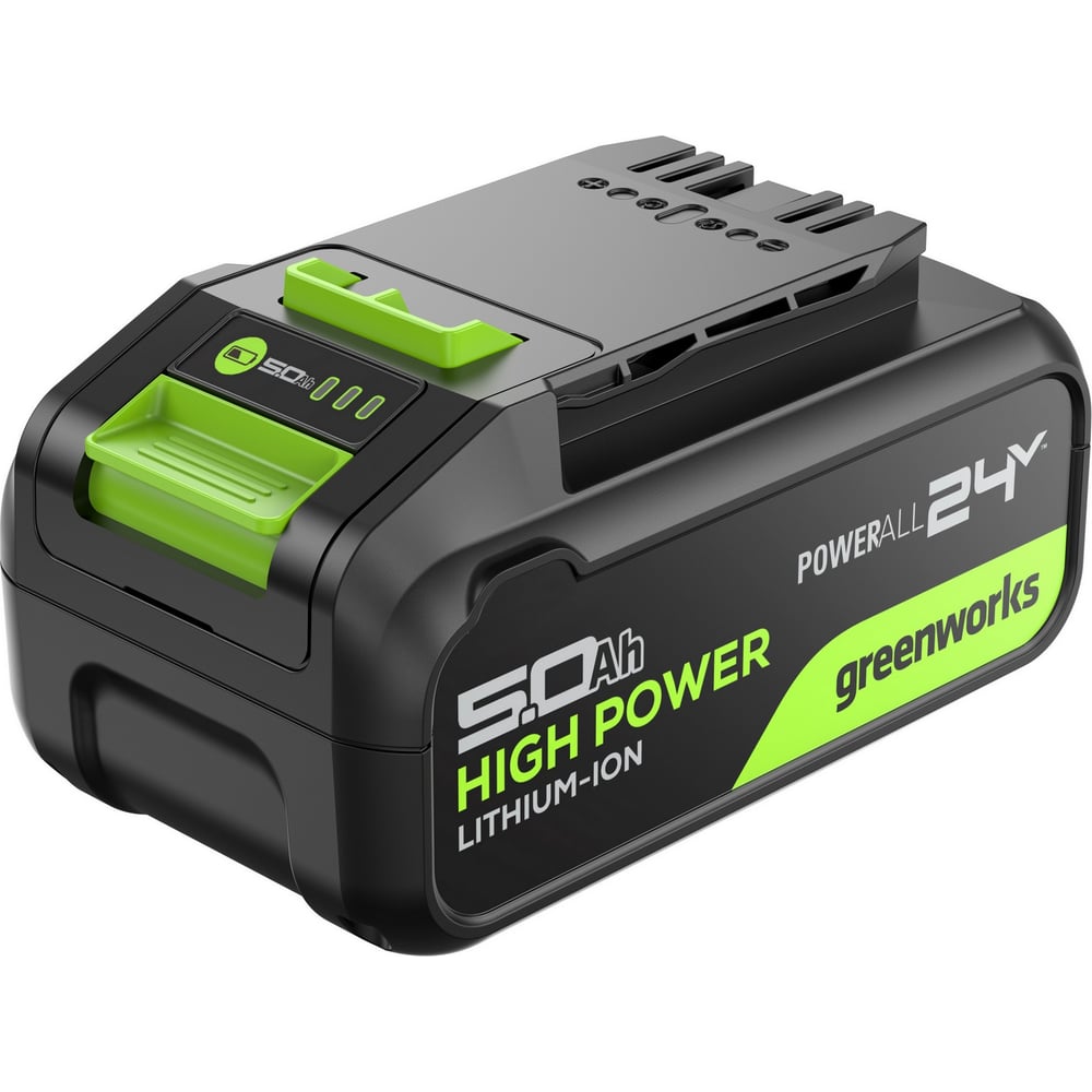 Изображение товара Аккумулятор GreenWorks G24HP5 24В 5Ач для электроинструментов Изображение товара Аккумулятор GreenWorks G24HP5 24В 5Ач для электроинструментов