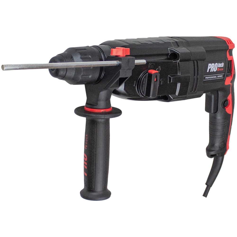Изображение товара Перфоратор электрический EDON PROtech 1400DFR (1400Вт, 30мм, три режима, 3Дж) 22108