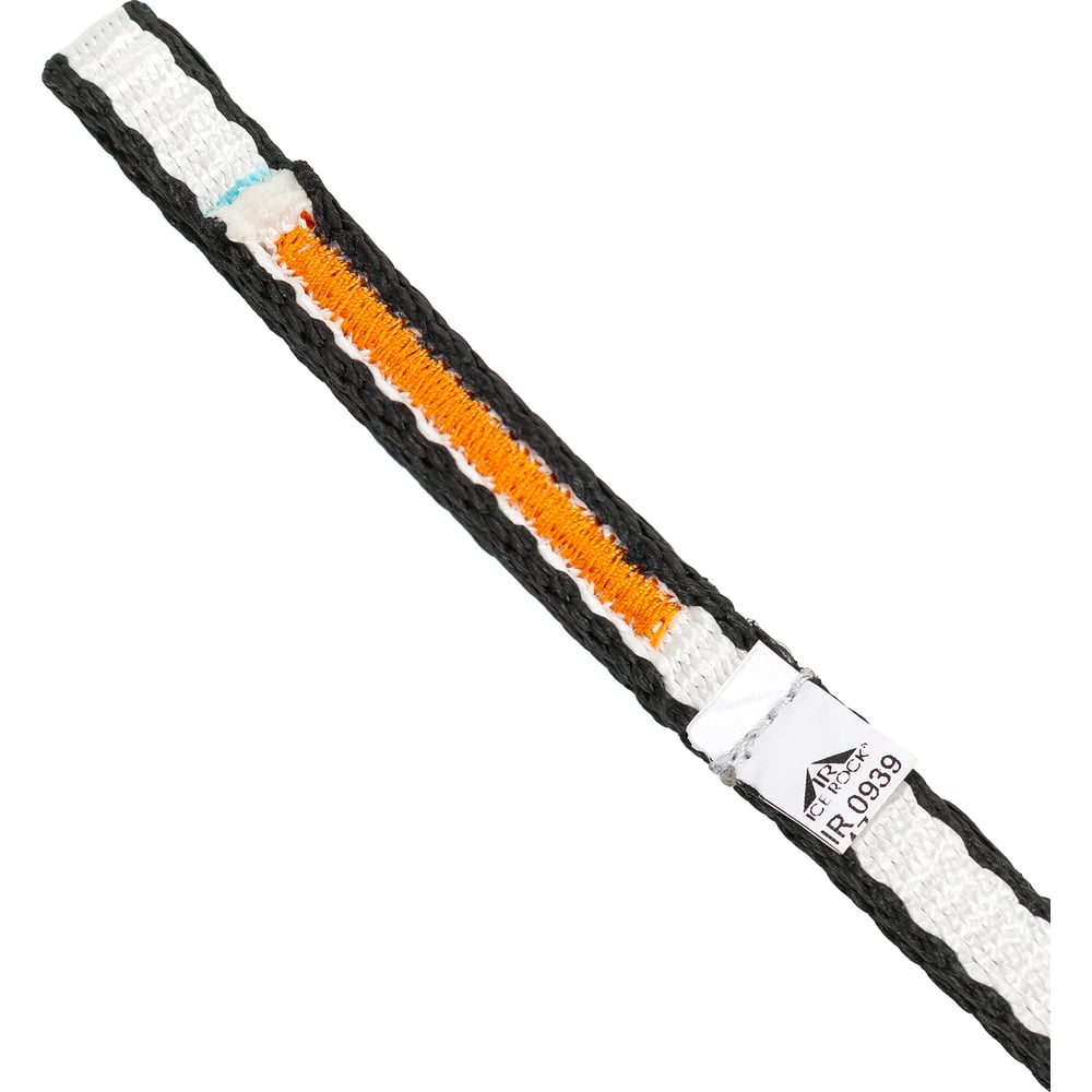 Изображение товара Оттяжка ICE ROCK 17 см, черно-белая, дайнема, шир. 10мм IR 0939.black Изображение товара Оттяжка ICE ROCK 17 см, черно-белая, дайнема, шир. 10мм IR 0939.black