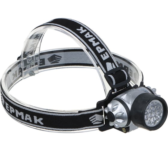 Изображение товара Фонарь ЕРМАК налобный 14 ярк. LED, 3xAAA, 6х4,2 см 328-072