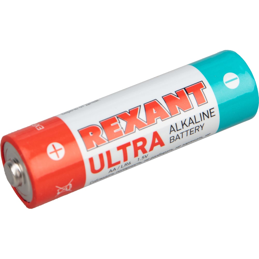 Ультра алкалиновая батарейка REXANT