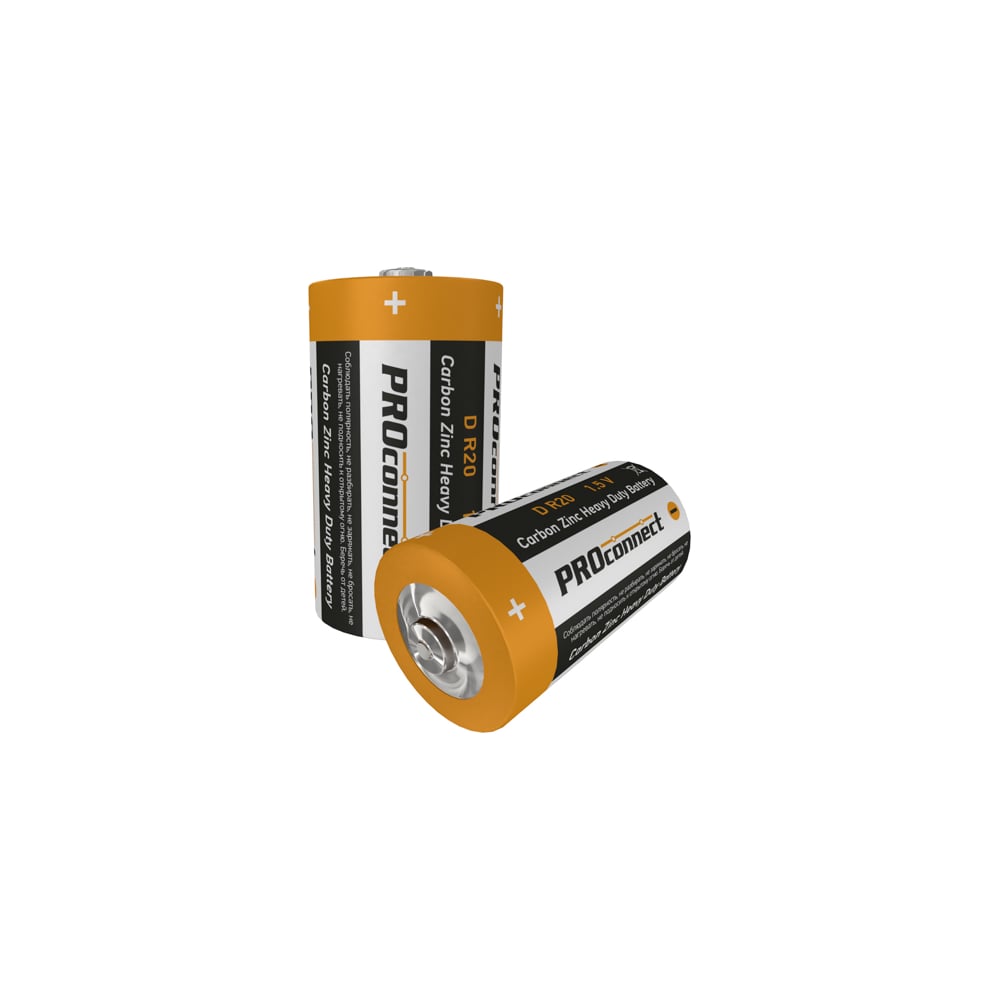 Солевая батарейка PROCONNECT батарейка солевая rexant аа r6 proconnect 1 5 в 4 шт термопленка