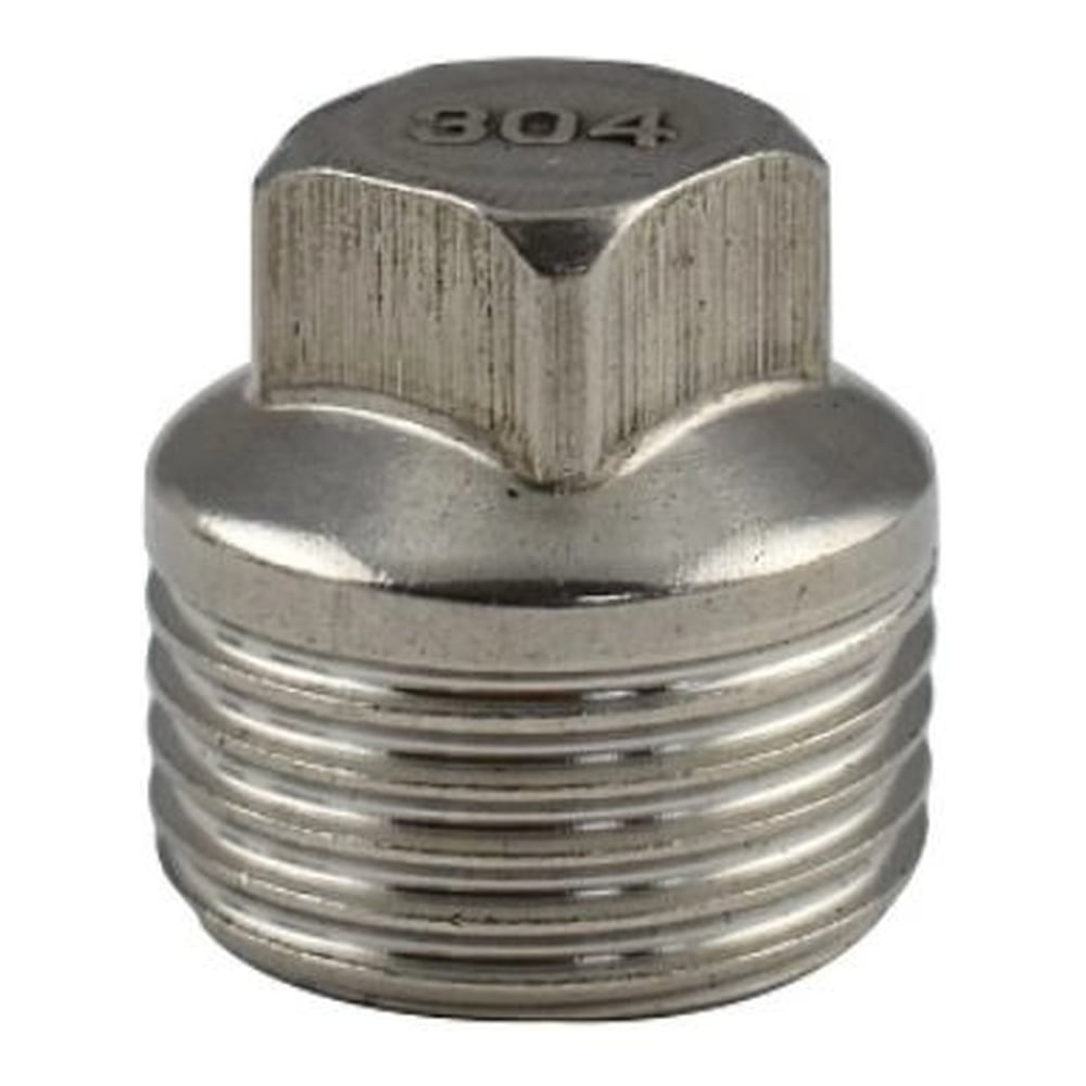 Заглушка СаМат Плюс 1/2 нар. нерж. (3 шт) SanT-2135