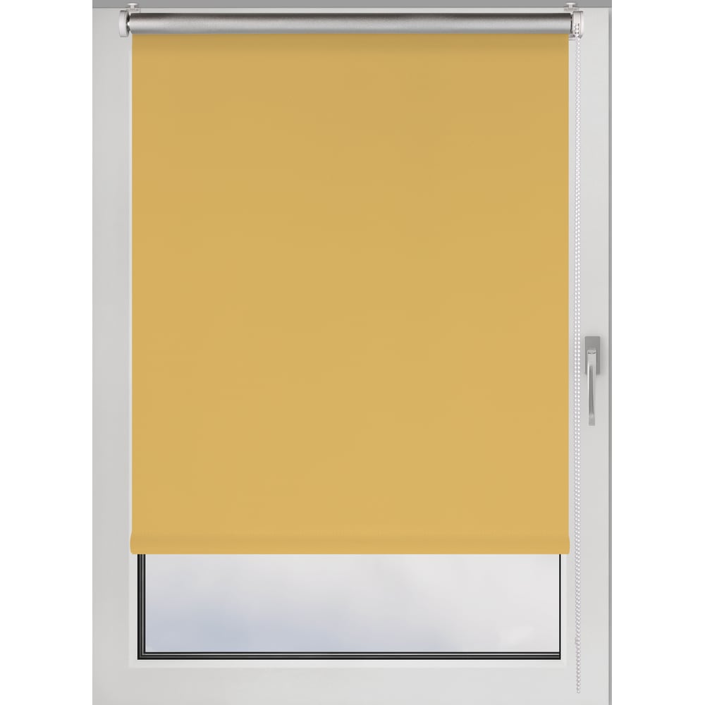 Изображение товара Рулонная штора PRAKTO Blackout Silver 55x160 см медовая светозащита 100%