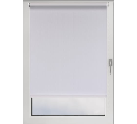 Изображение товара Рулонная штора PRAKTO Shantung 80x250 см, белый 8316560