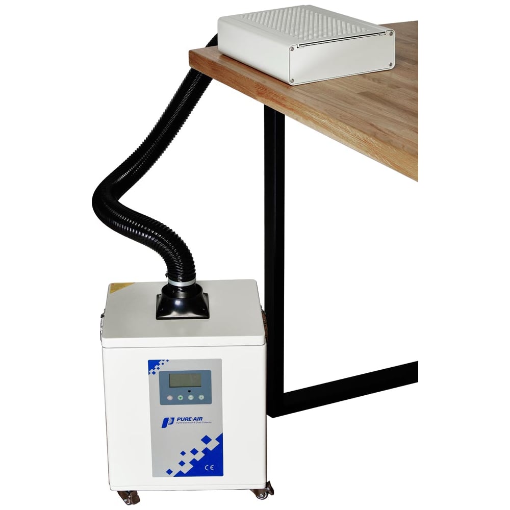Комплект вытяжки PURE-AIR PA-200LD-IQ-W с решеткой, белый PA-BEAUTY-BW