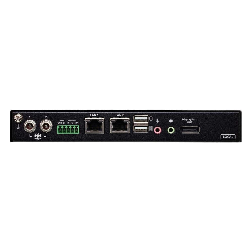 Переключатель 1-портовый ATEN 4K DisplayPort KVM-переключатель с доступом по IP и поддержкой 1-локального/удаленного сеанса совместной раб CN9950-AT-G
