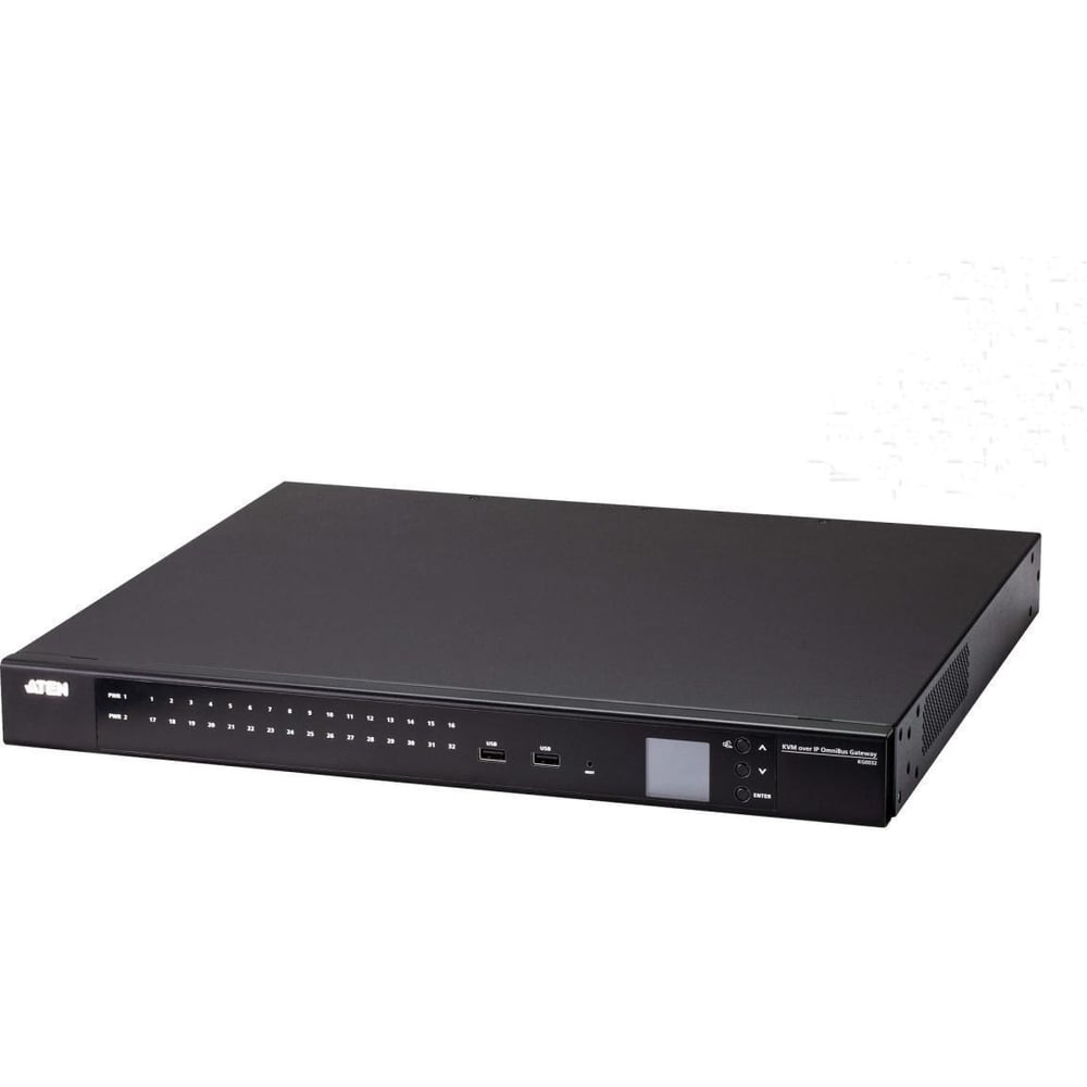 Переключатель KVM ATEN 32-портовый OmniBus KVM-шлюз с доступом по IP KG0032-AX-G