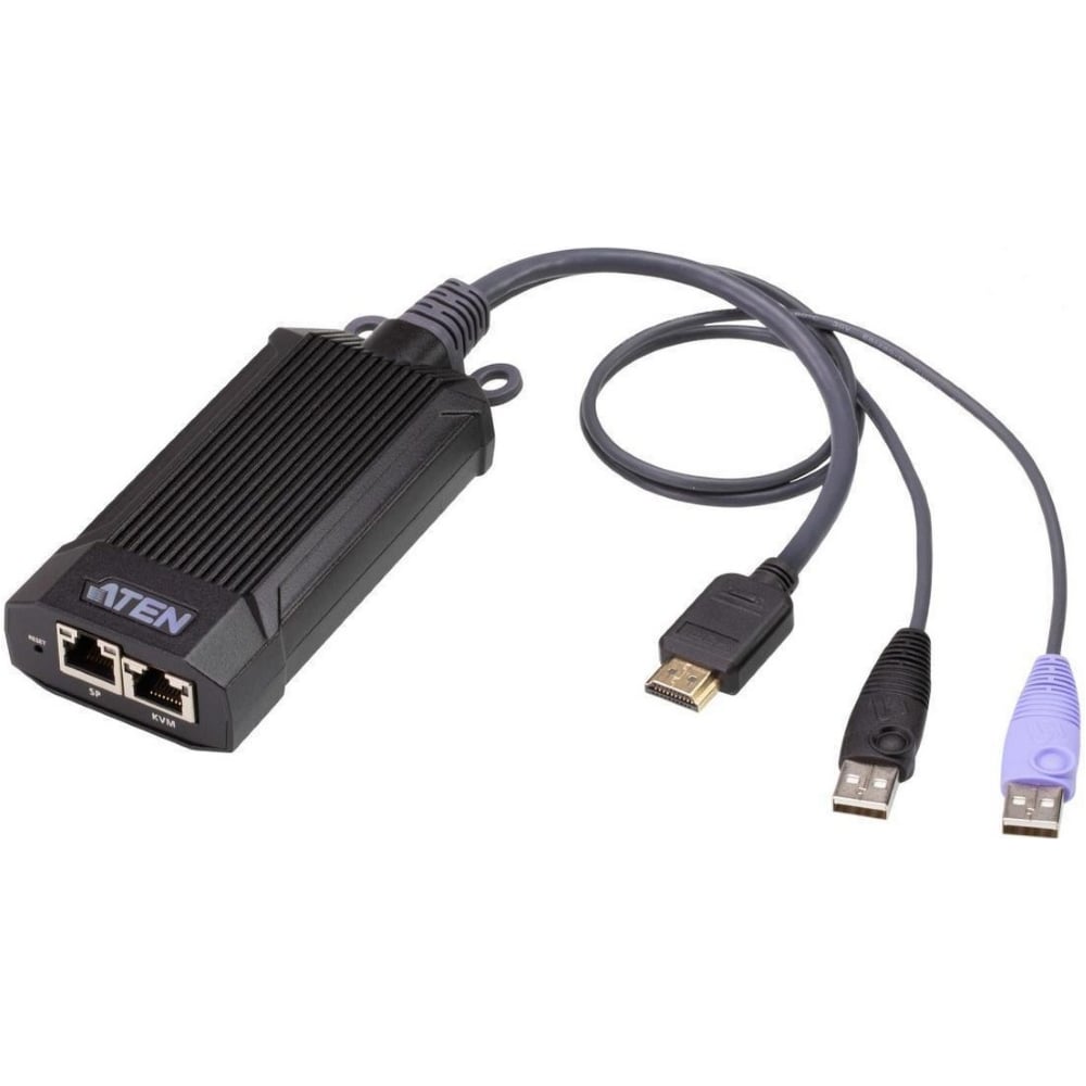 Модуль адаптер ATEN, KVM HDMI+K/M USB 2.0, 100 метр., 1xUTP Cat5e, для подкл.комп.к перекл. KG0016/KG0032, макс.раз.1900х1200, 2xRJ45+HDMI+ KG8900T-AX