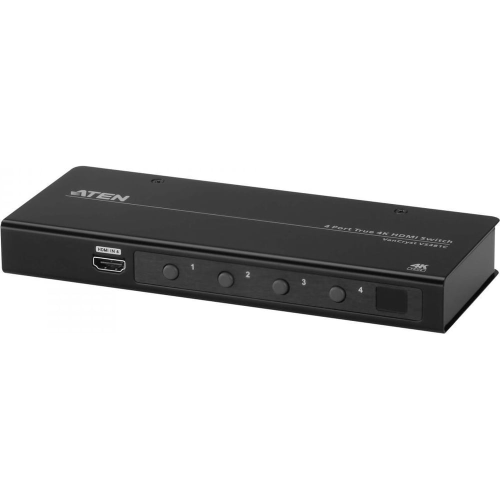 Изображение товара Коммутатор ATEN True 4K HDMI 4-портовый VS481C-AT-G Изображение товара Коммутатор ATEN True 4K HDMI 4-портовый VS481C-AT-G