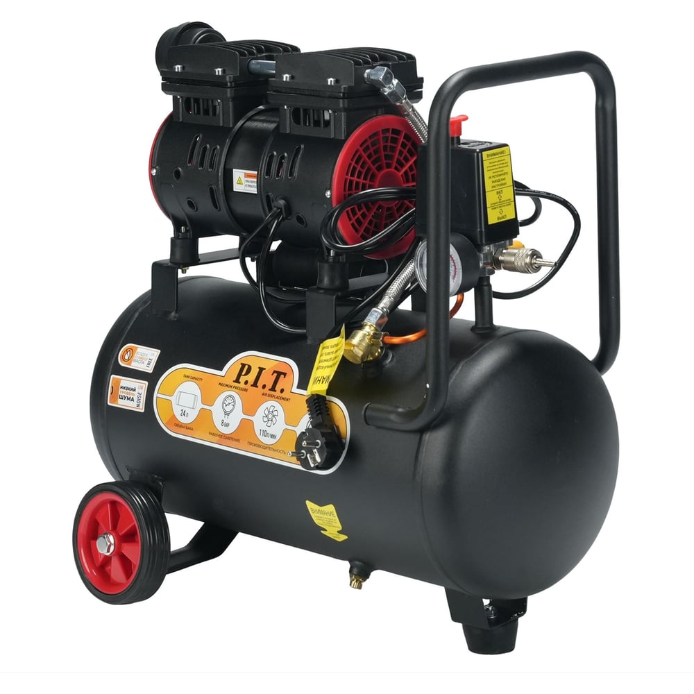 Изображение товара Безмасляный компрессор P.I.T. PAC24-C1