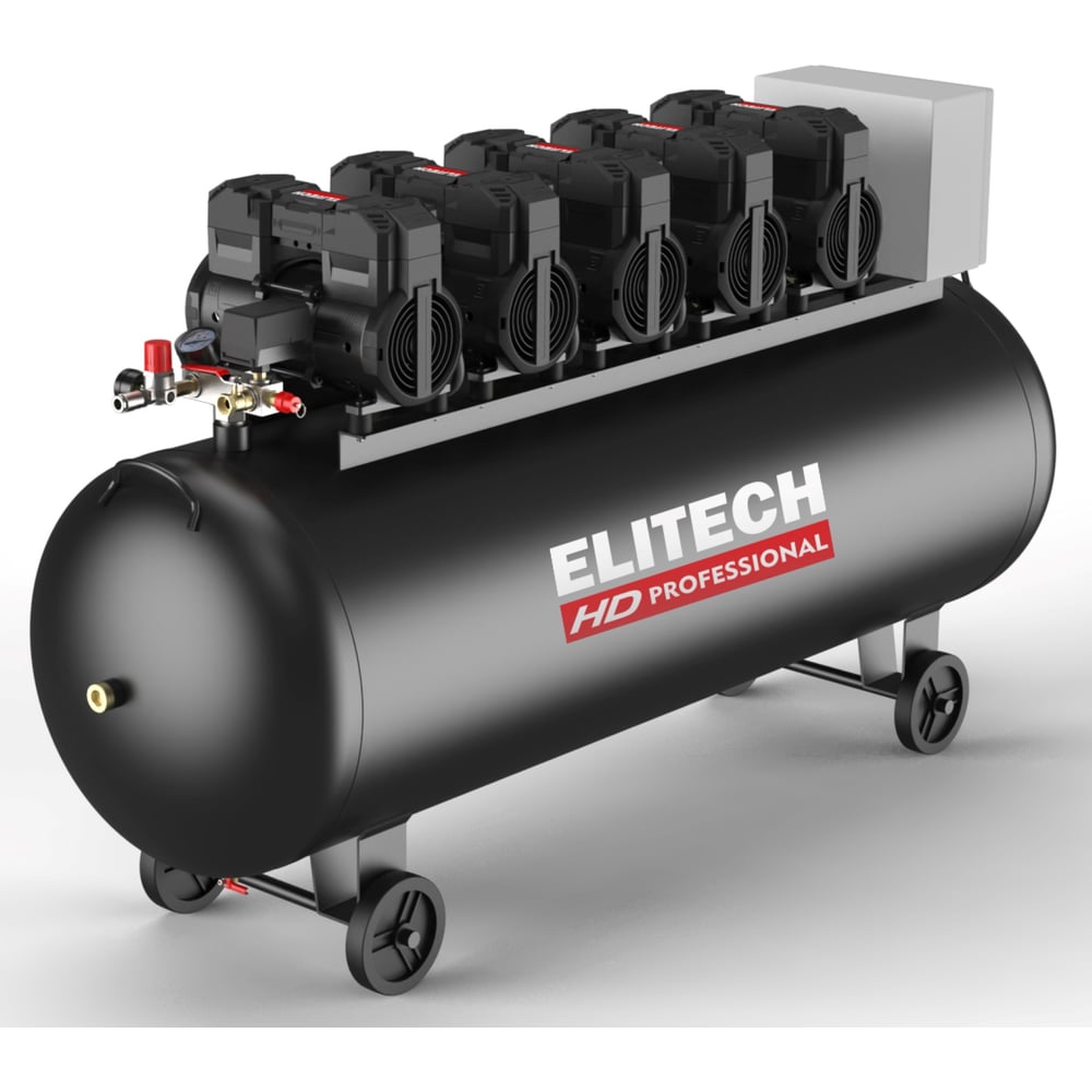 Изображение товара Компрессор безмасляный Elitech ACF 1500-300S 300 л/мин профессиональный Изображение товара Компрессор безмасляный Elitech ACF 1500-300S 300 л/мин профессиональный