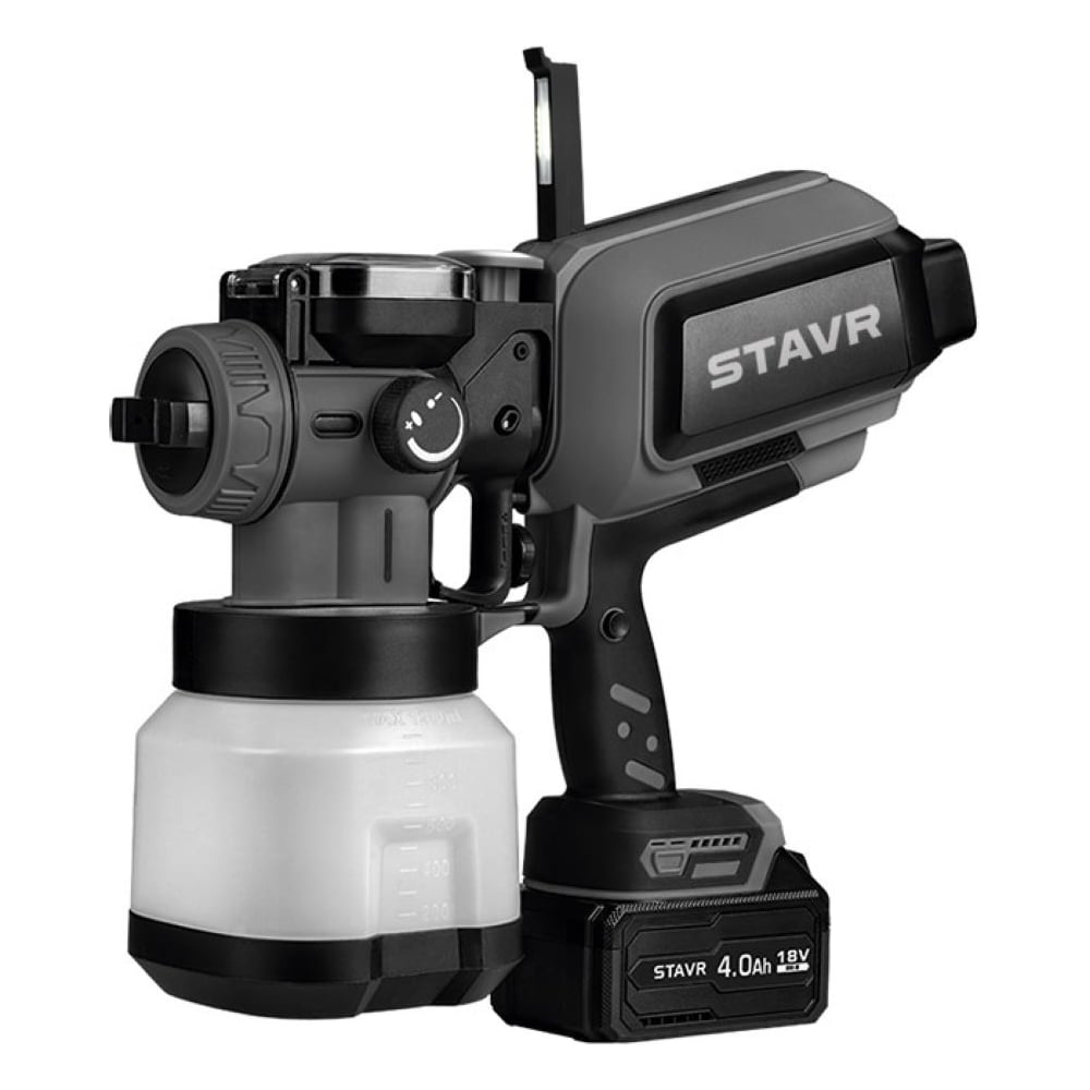 Краскопульт аккумуляторный Ставр 750мл/мин, STAVR SSG 18-750-1 9021600016