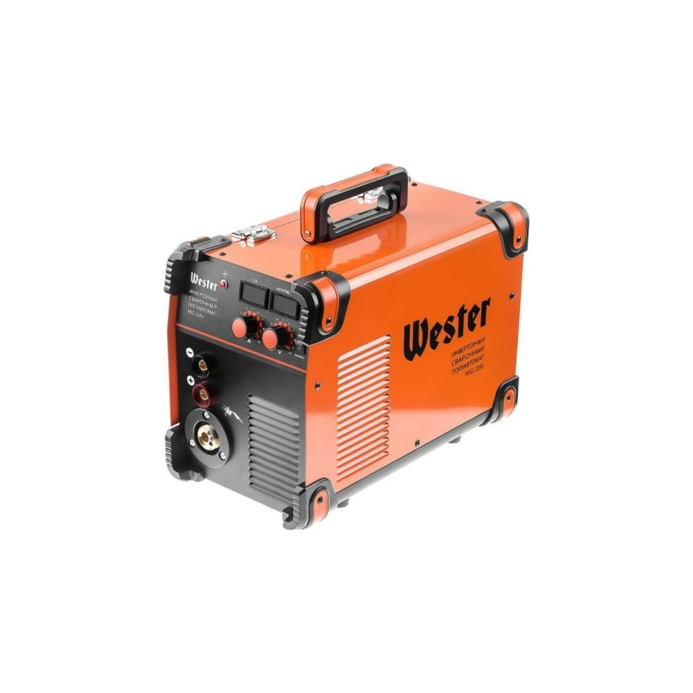 Изображение товара Сварочный инверторный полуавтомат WESTER MIG-200i для MIG/MAG/MMA сварки 40-200A