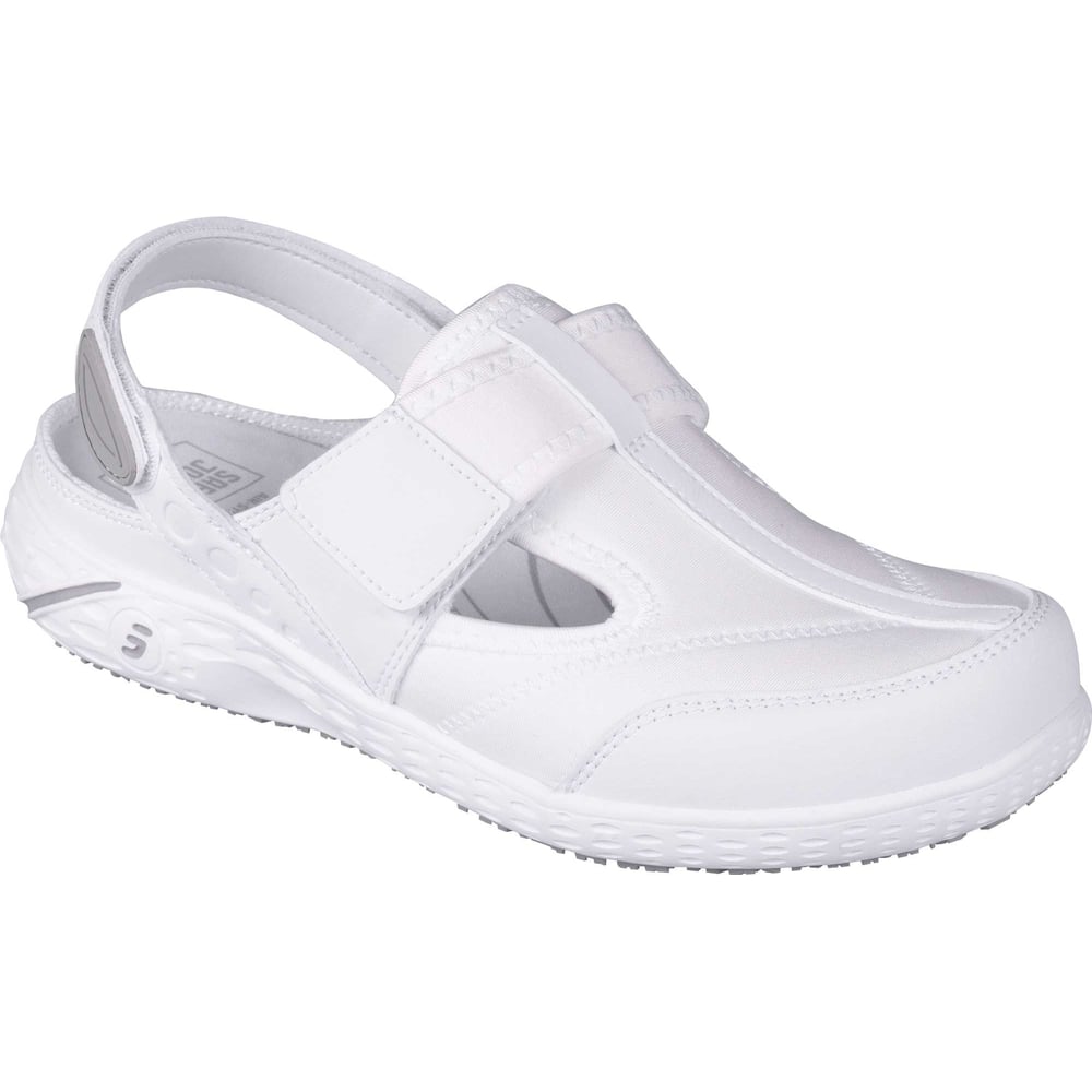 Полуботинки SAFETY JOGGER (тип сабо) ALIZA (АЛИЗА), женские, иск.кожа/лайкра ЭВА/резина (белый/WHT) КРО 4355/38