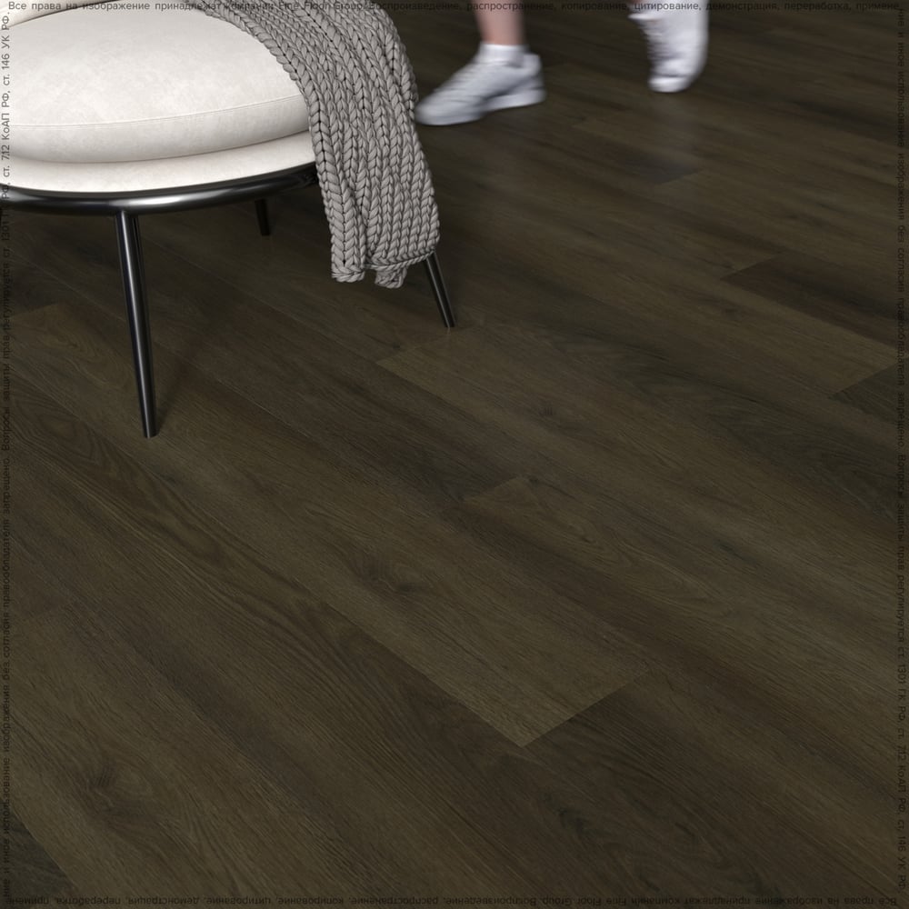 Кварц виниловая плитка Fine Floor (SPC) R LINE Дуб Илга FF 1171