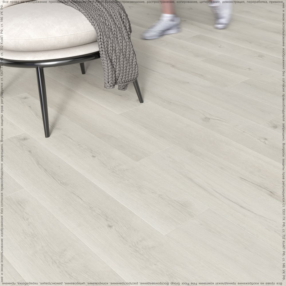 Кварц виниловая плитка Fine Floor (SPC) R LINE Дуб Ичера FF 1172