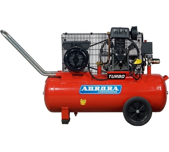 Изображение товара Компрессор Aurora STORM-50 TURBO active design 50л, 360л/мин, 2,2кВт, 10бар, 220В 32053